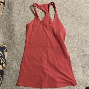 Coral lululemon tank top